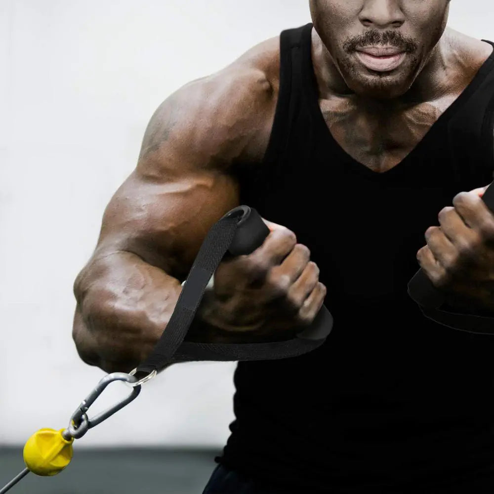 Foam Grip Multi-Functional Strength Handle with Rope