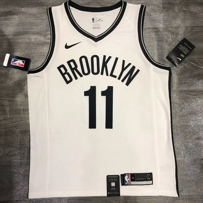 Brooklyn Nets V-Neck Black/White NBA Jerseys (Sleeveless)