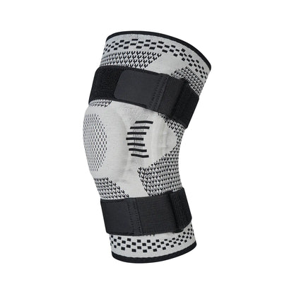 Men's Silicone Knee Brace for Sports and Fitness