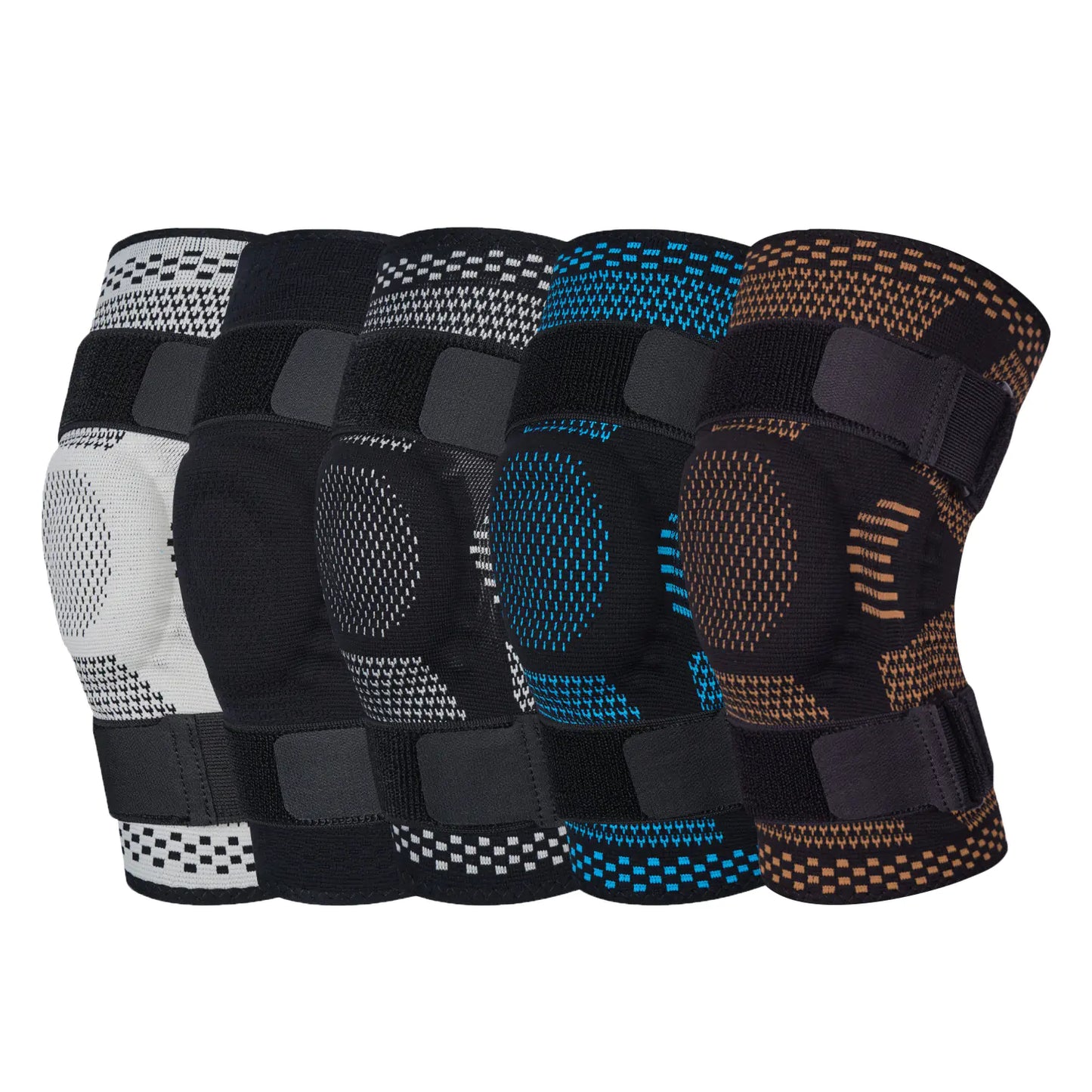 Men's Silicone Knee Brace for Sports and Fitness