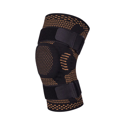 Men's Silicone Knee Brace for Sports and Fitness