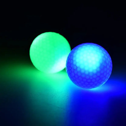 Glowing Golf Balls - LED Light-Up Golf Balls