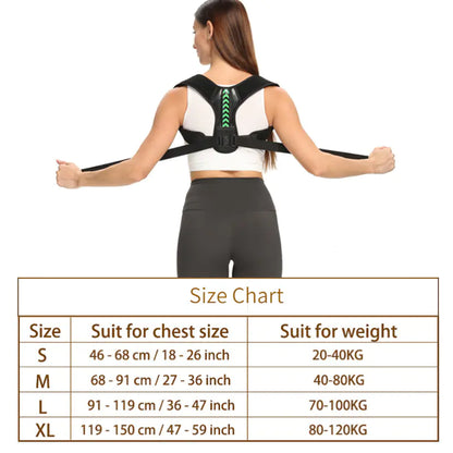 Posture Correction Belt for Back and Sitting Support
