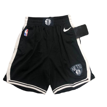 Brooklyn Nets V-Neck Black/White NBA Jerseys (Sleeveless)