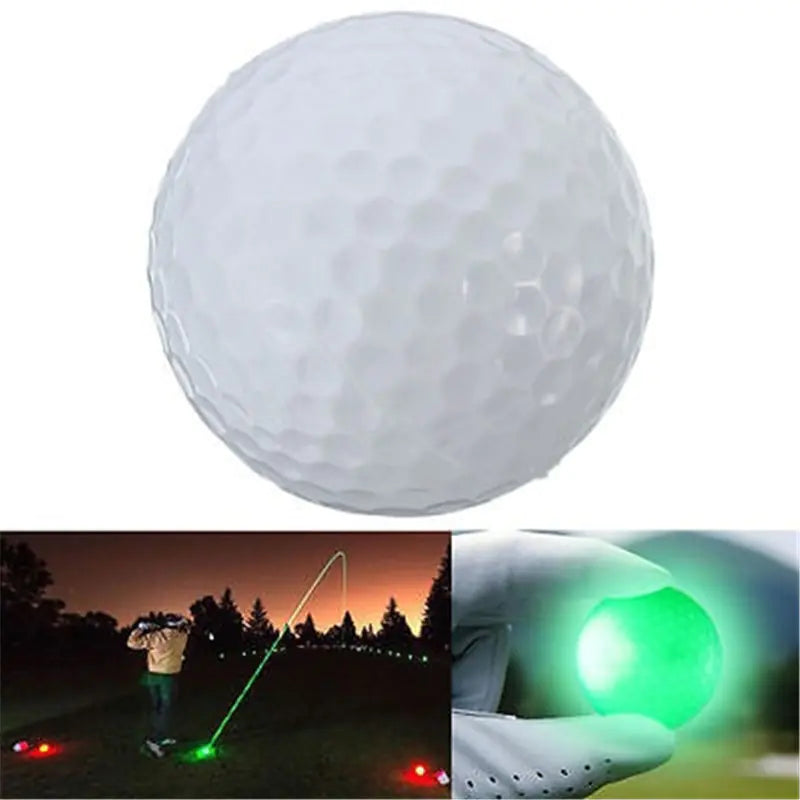 Glowing Golf Balls - LED Light-Up Golf Balls