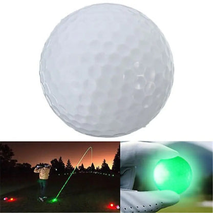 Glowing Golf Balls - LED Light-Up Golf Balls